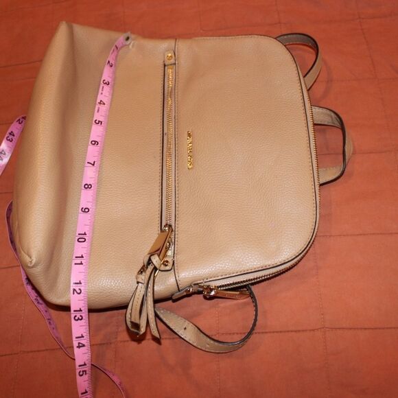 Michael Kors Rhea Medium Slim Leather Backpack - Picture 11 of 12